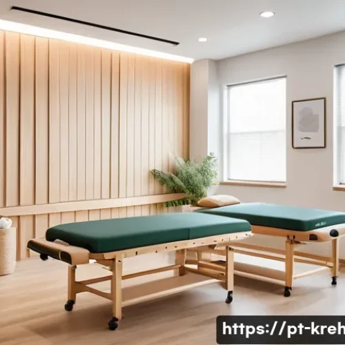 한방재활치료사의 전환 직업 가능성 - A modern integrative health clinic interior, featuring a diverse team of professionals including an ...